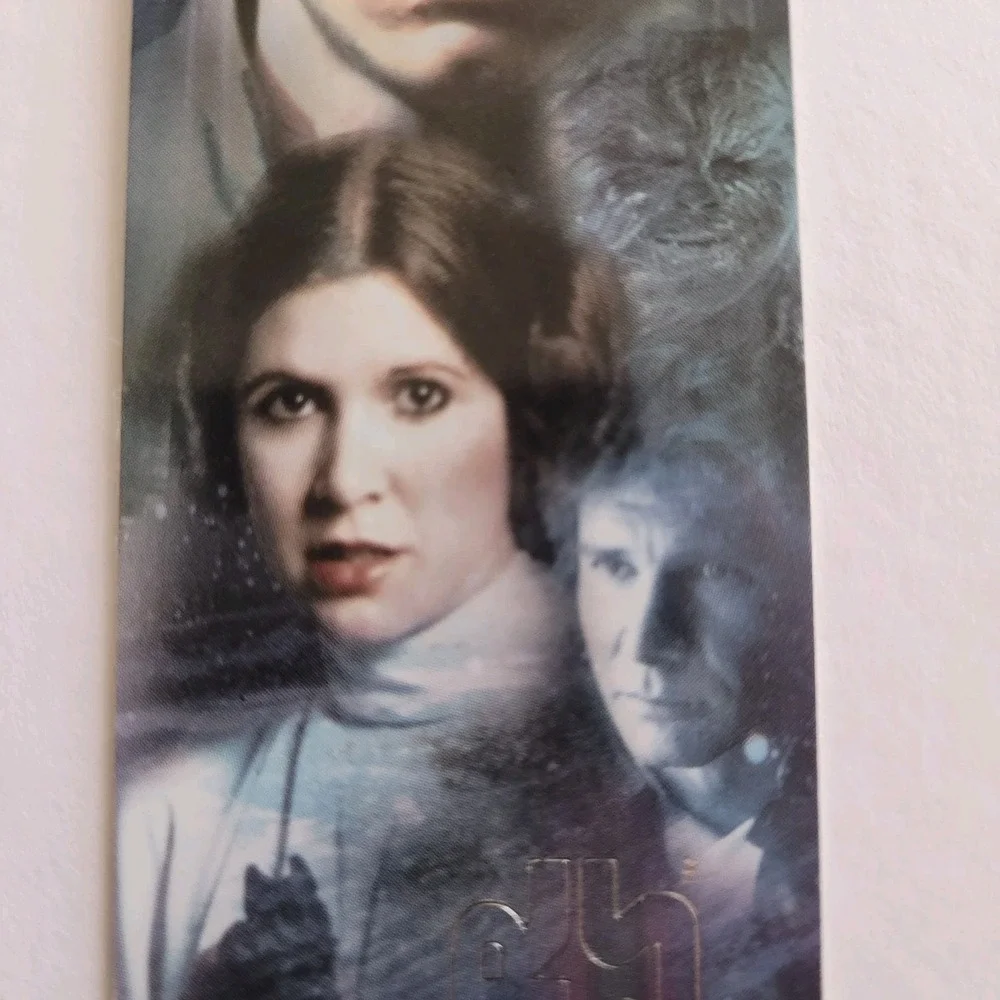 Vintage Y2K Star Wars Bookmark Millennium Falcon, Lucasfilm 00s 2002, CEBM-21288